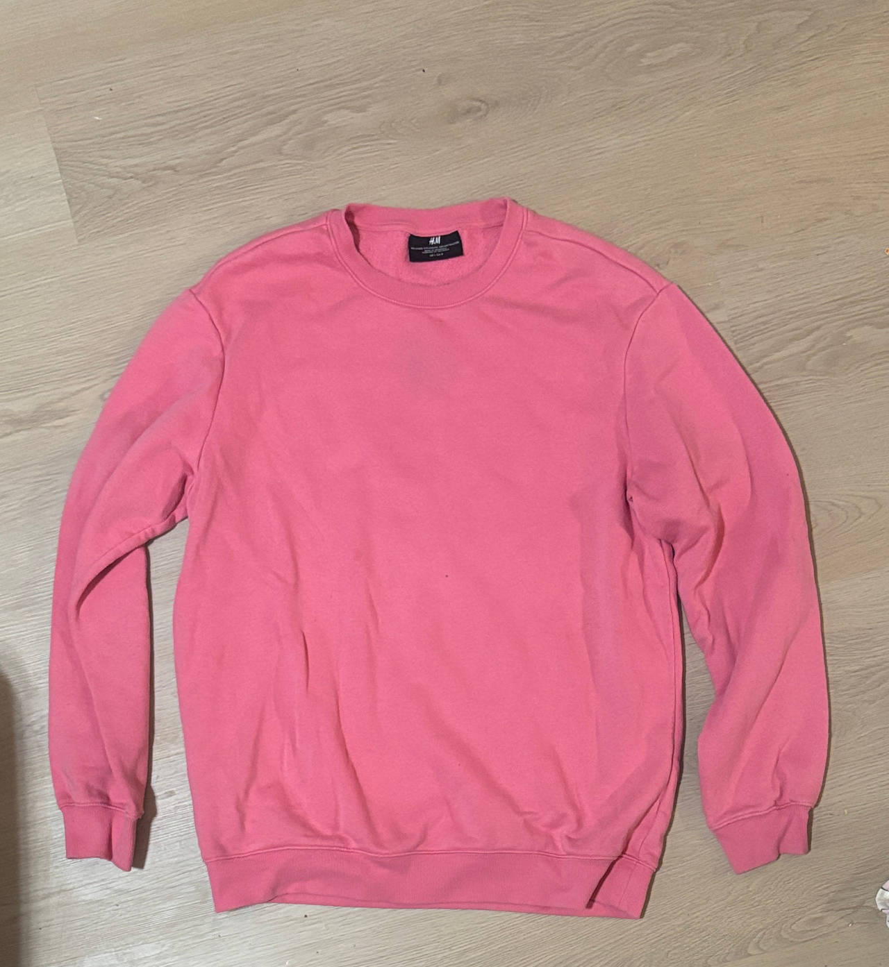 H&M Pink Crewneck Sweatshirt
