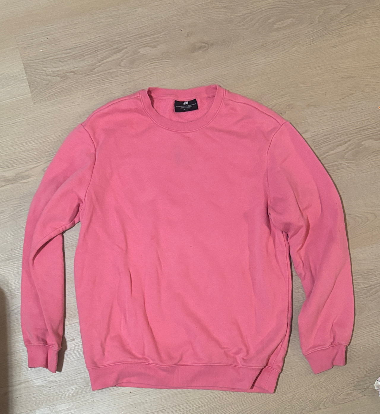 H&M Pink Crewneck Sweatshirt
