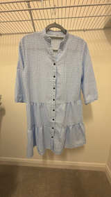 Gingham Button-Down Dress - Image 2