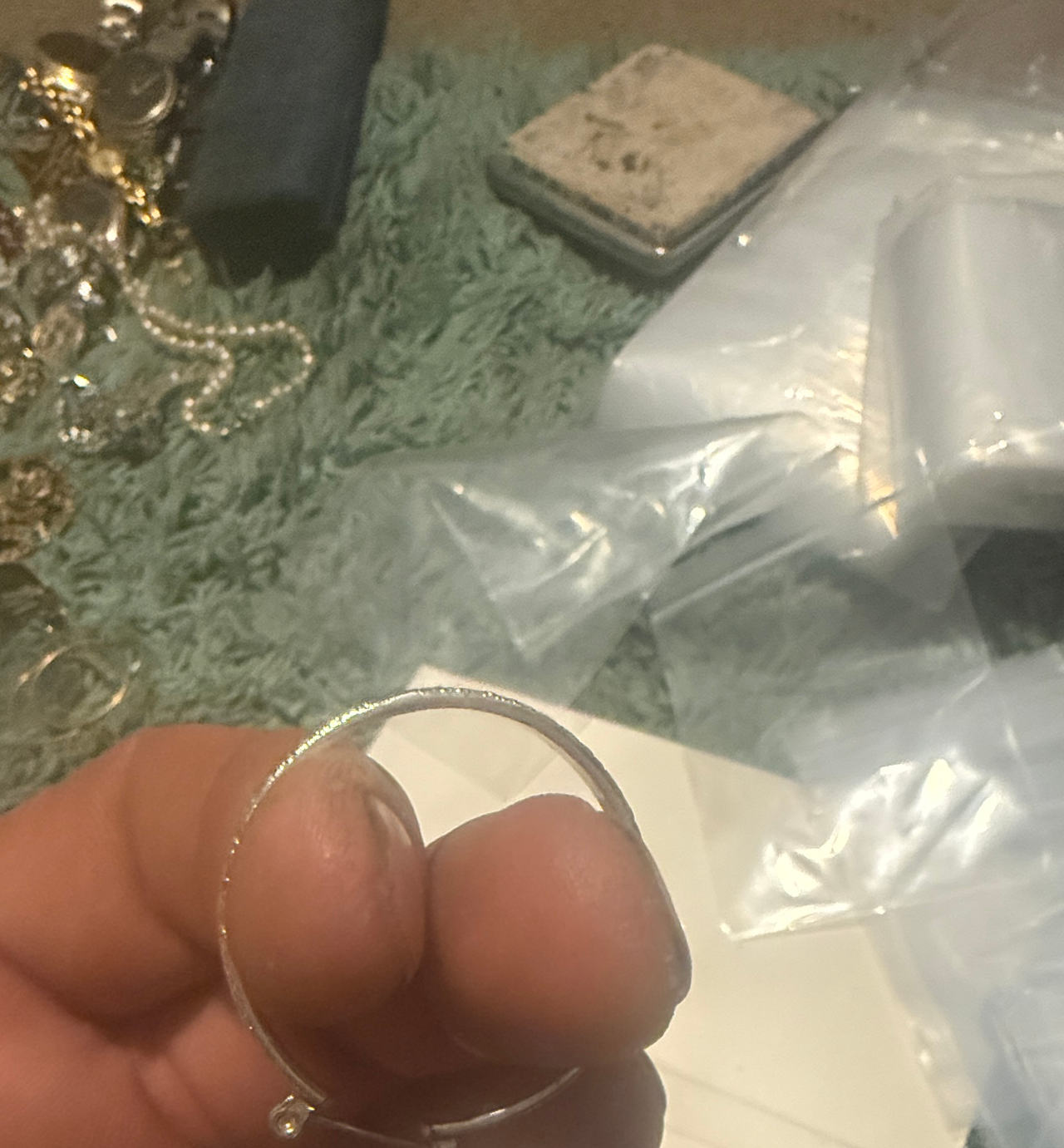 Sterling Silver Diamond Cut Hoop Earrings