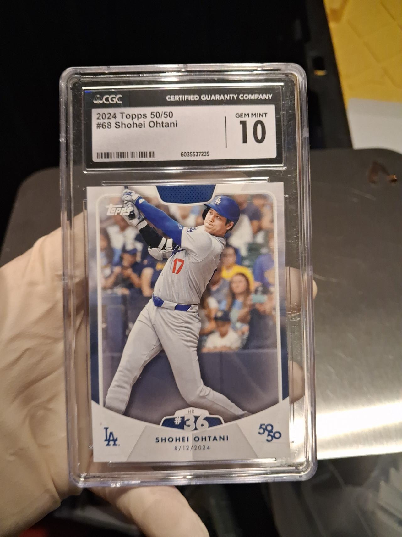 2024 Topps Now Shohei Ohtani 50/50 #68 CGC 10