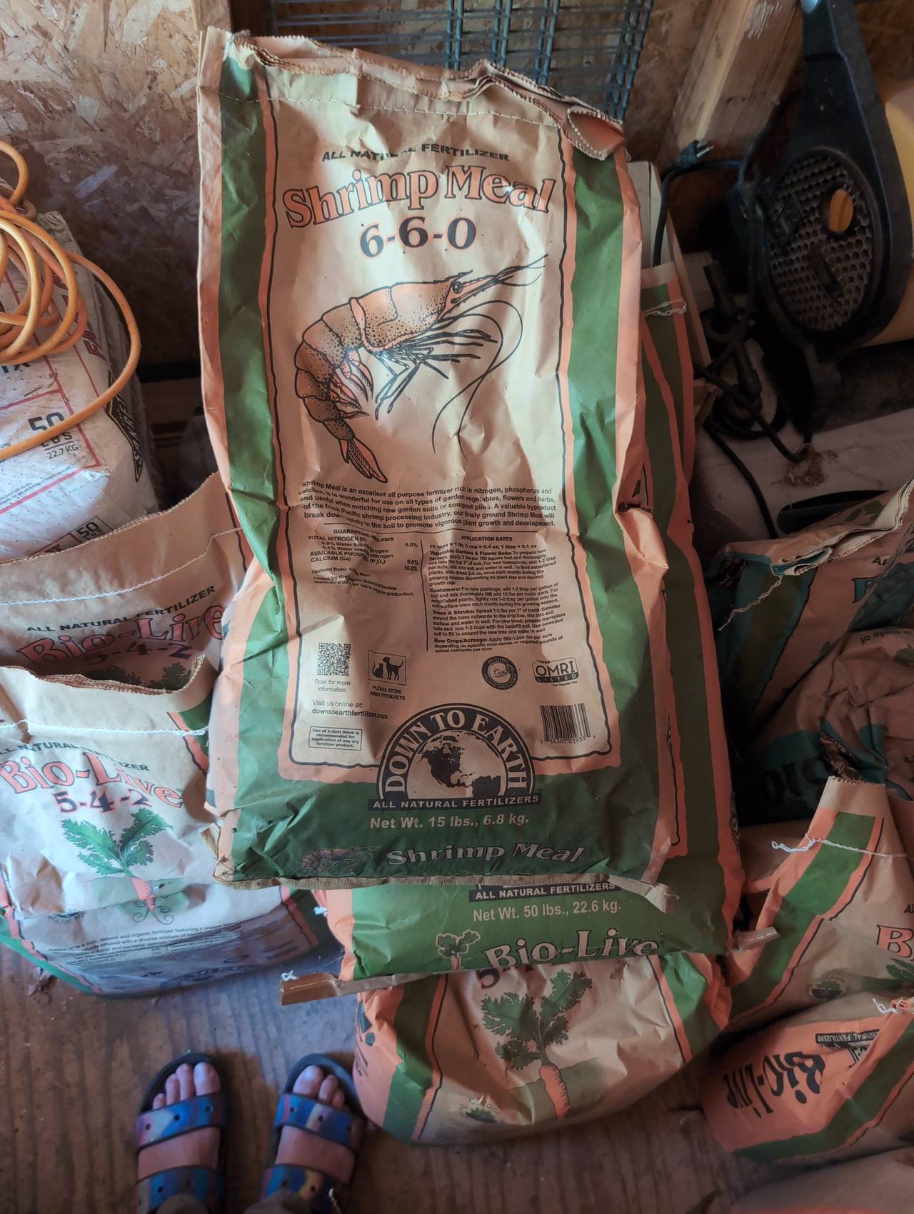 Down To Earth Shrimp Meal 6-6-0 Fertilizer
