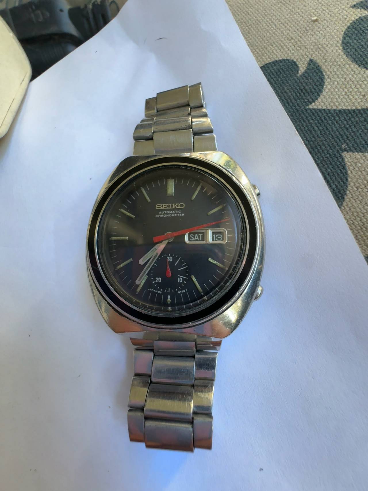 Seiko 6139-8002 Automatic Chronograph