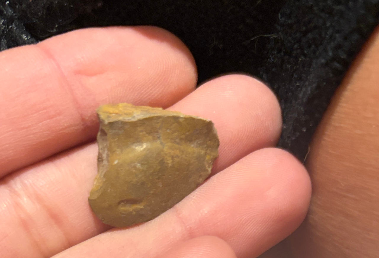Native American Stone Scraper Artifact