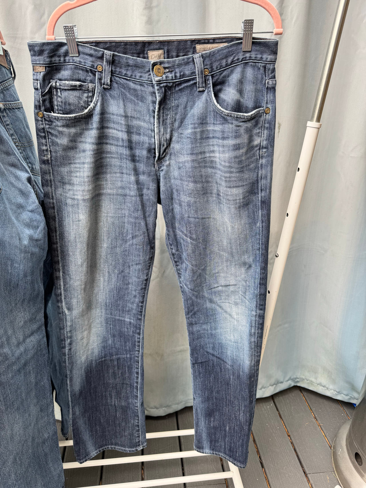 Sz 34 Bundle of 7 pairs Men's Bootcut Jeans 