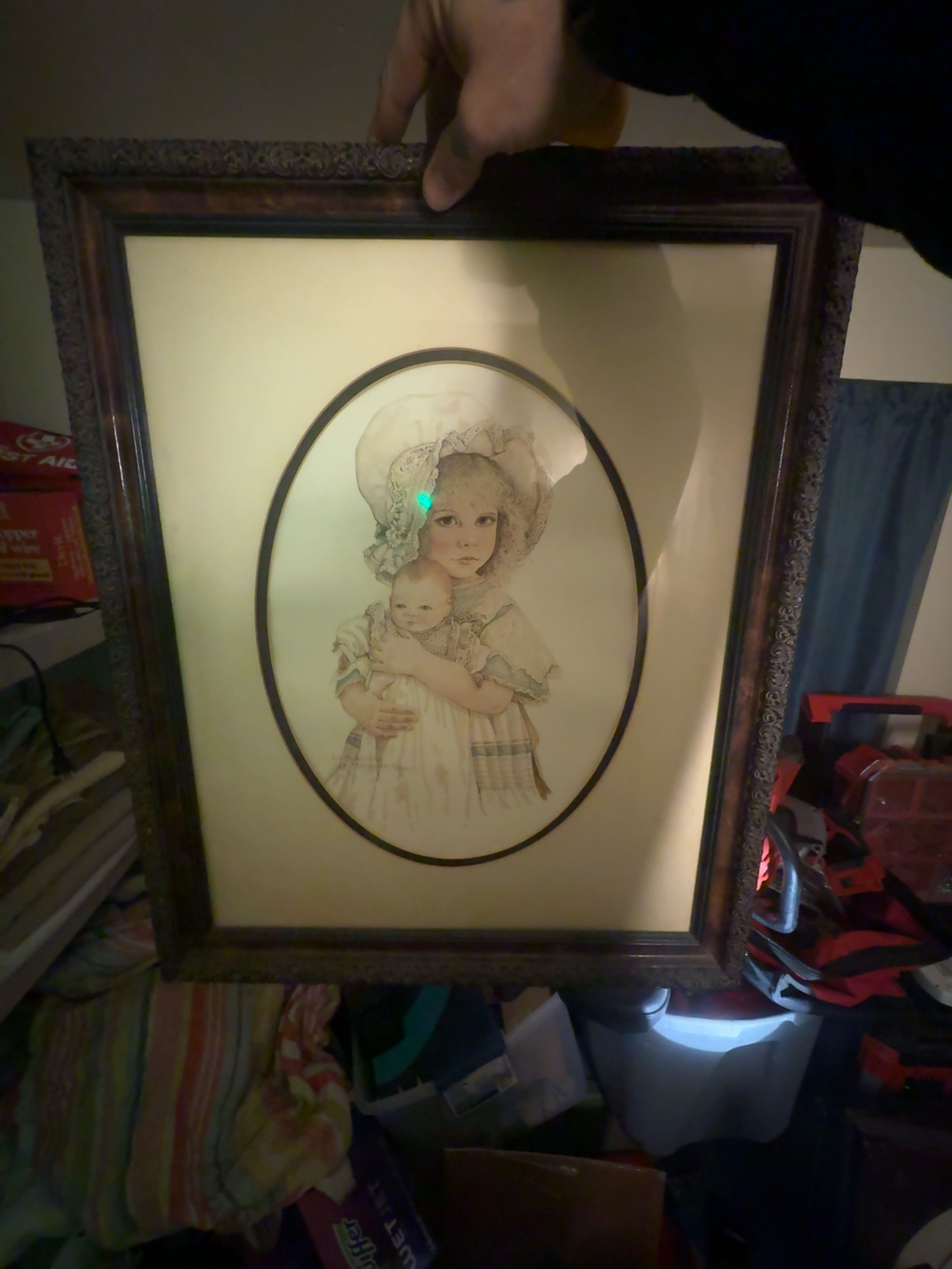 Jan Hagara Framed Vintage Lithograph Print