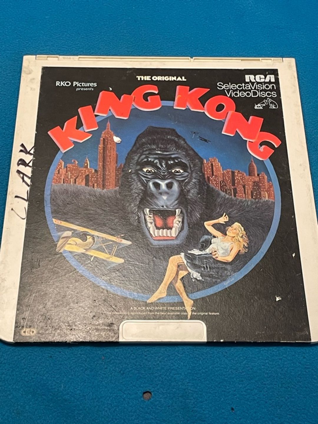 RCA CED Videodisc King Kong (1933)