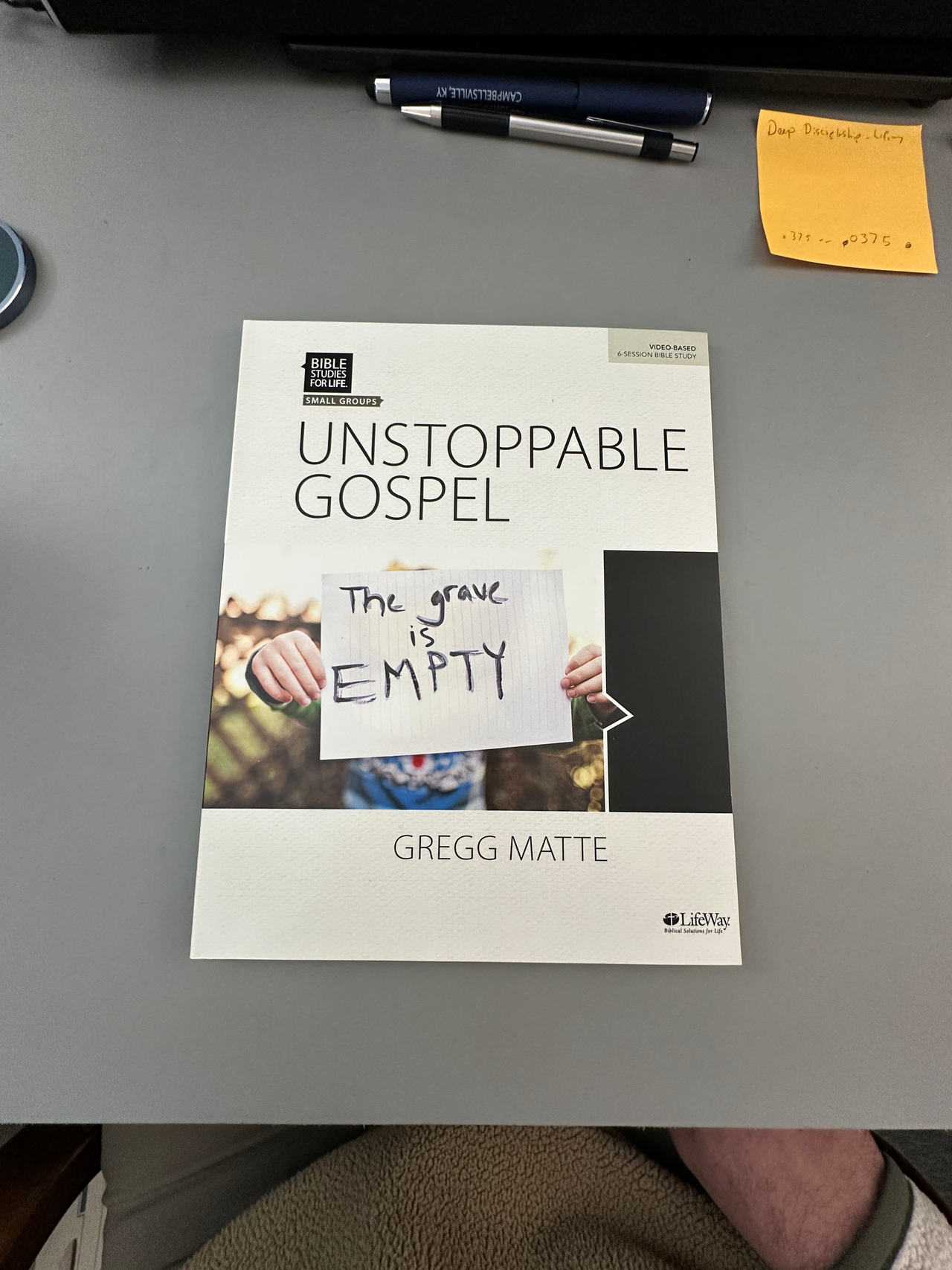 Unstoppable Gospel Bible Study Book by Gregg Matte