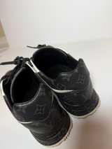 Louis Vuitton Run Away Sneaker Monogram Eclipse Black White - Image 8