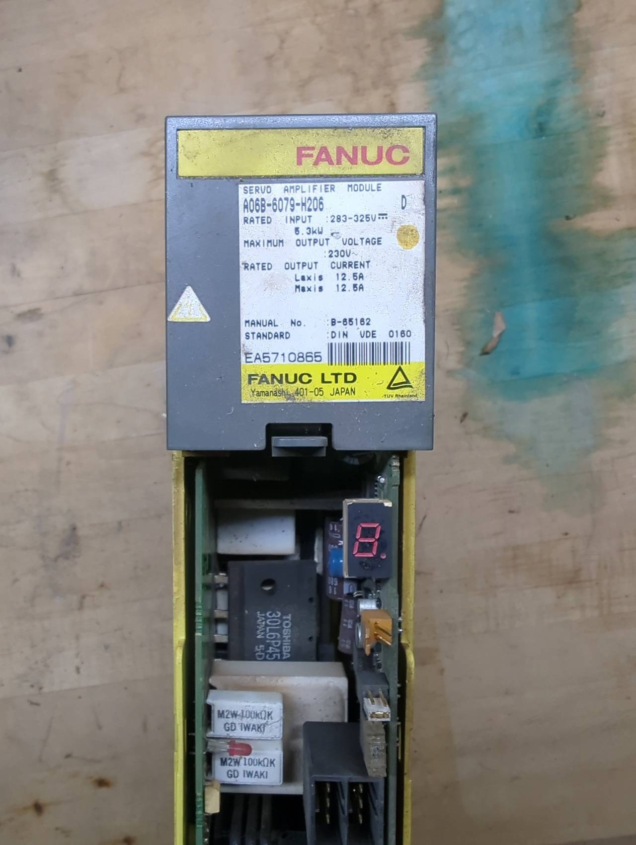 Fanuc Alpha Servo Amplifier Module A06B-6079-H206