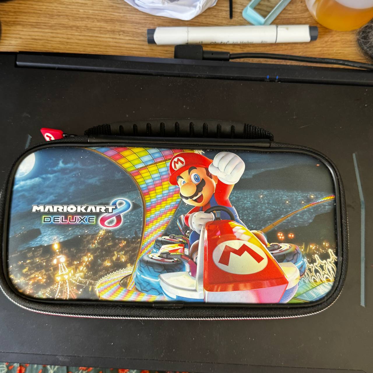 RDS Industries Nintendo Switch Game Traveler Deluxe Travel Case - Mario Kart 8 Deluxe