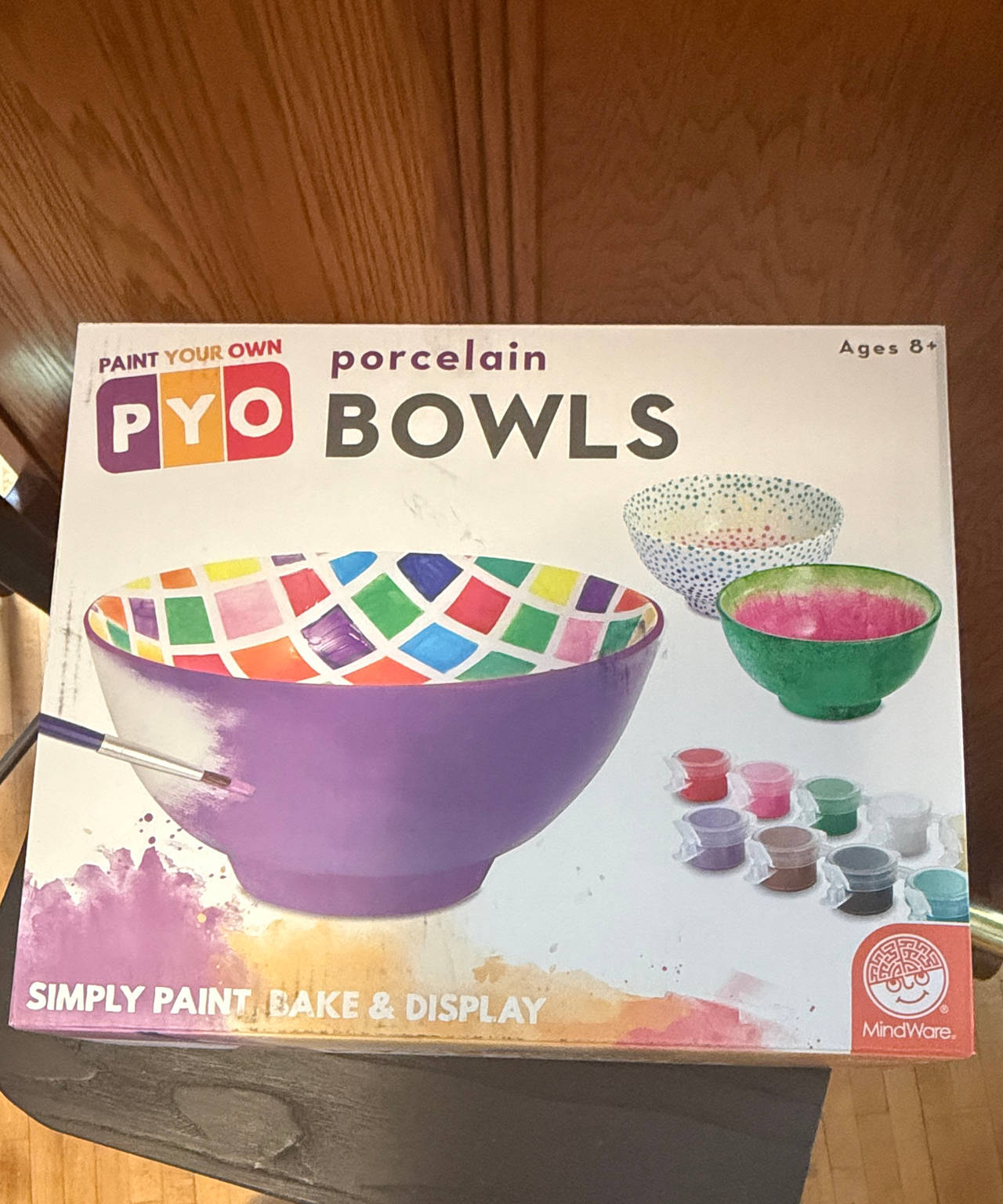 MindWare Paint Your Own Porcelain Bowls