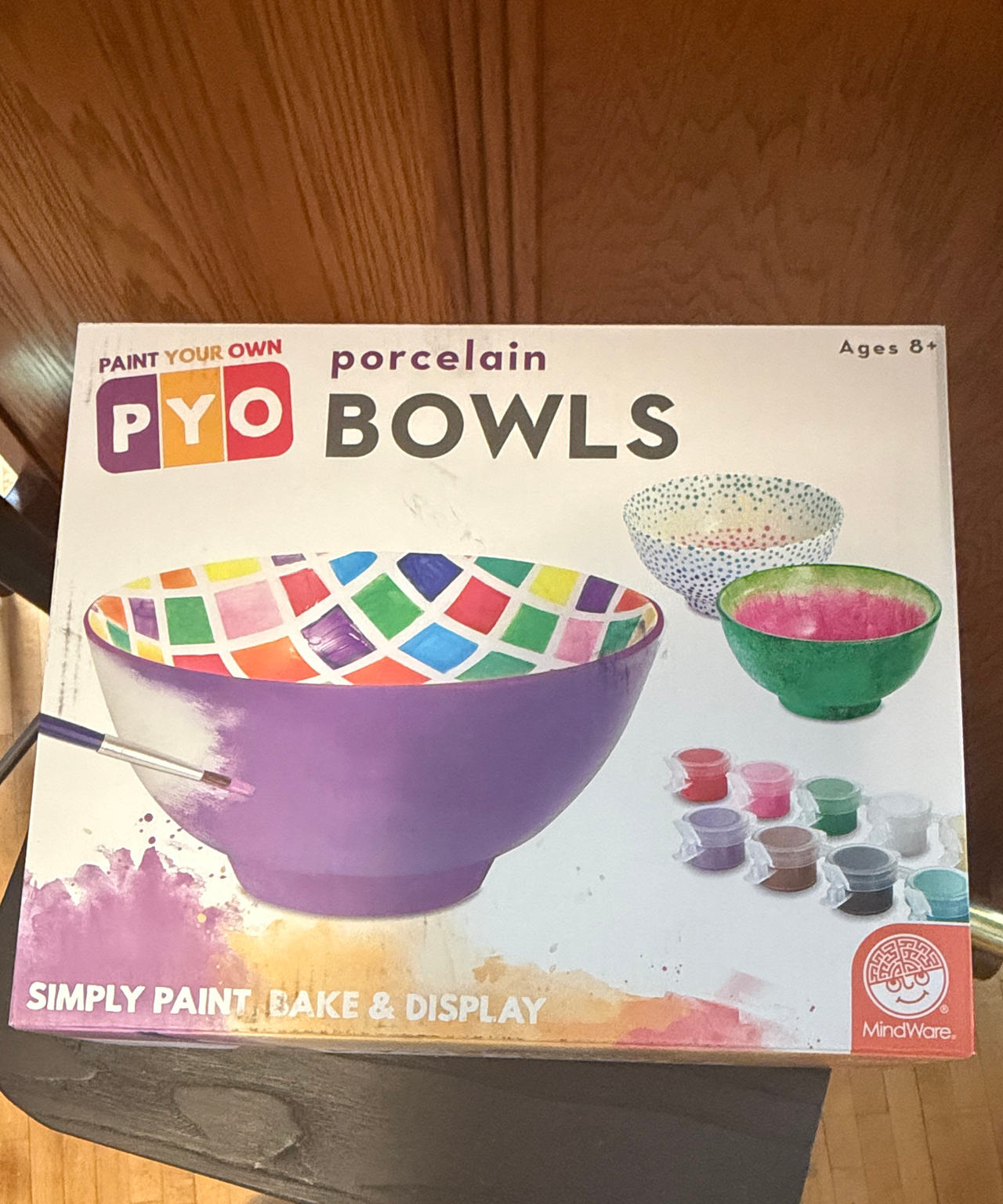 MindWare Paint Your Own Porcelain Bowls