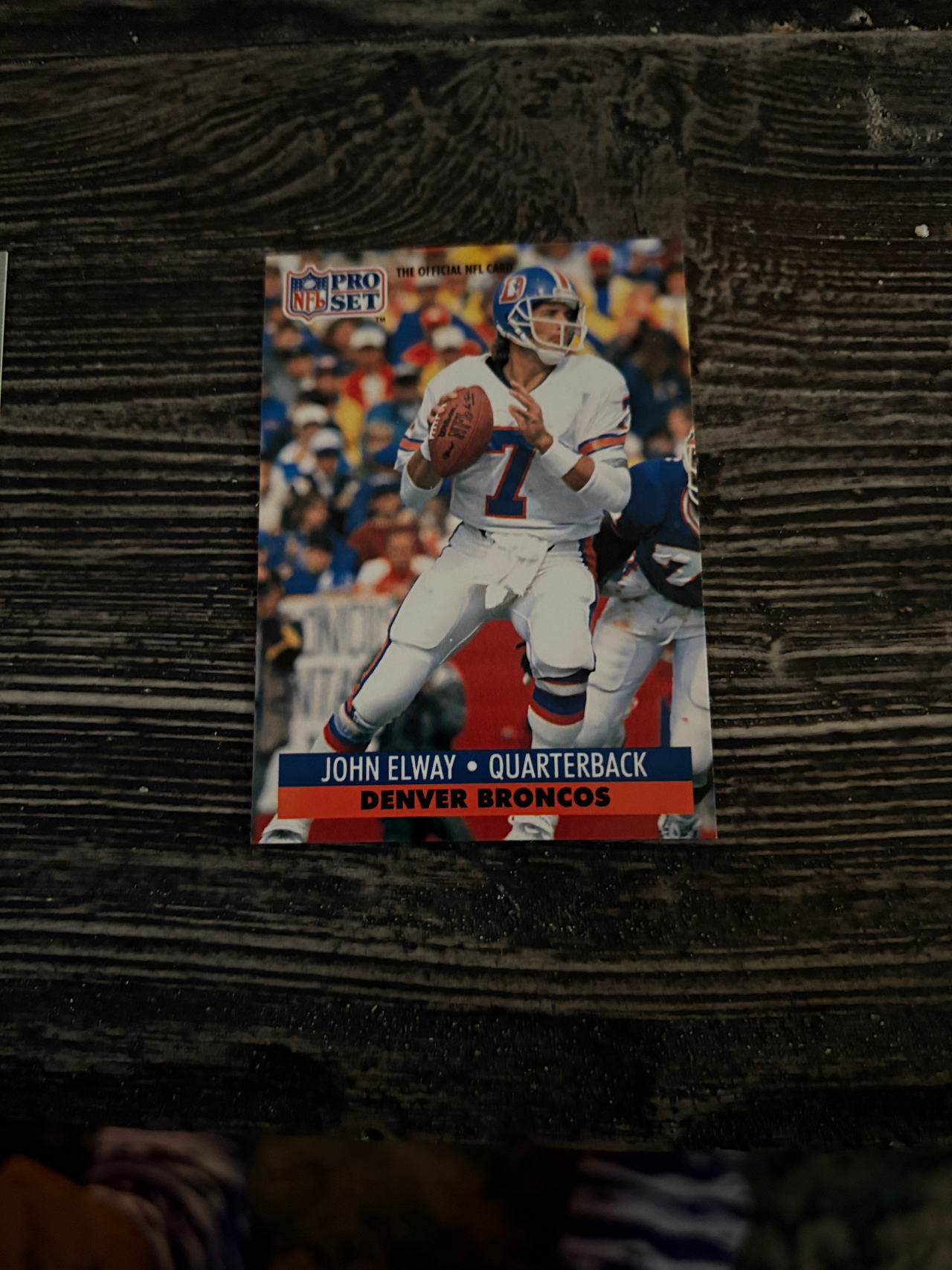 John Elway NFL Pro Set Trading Card