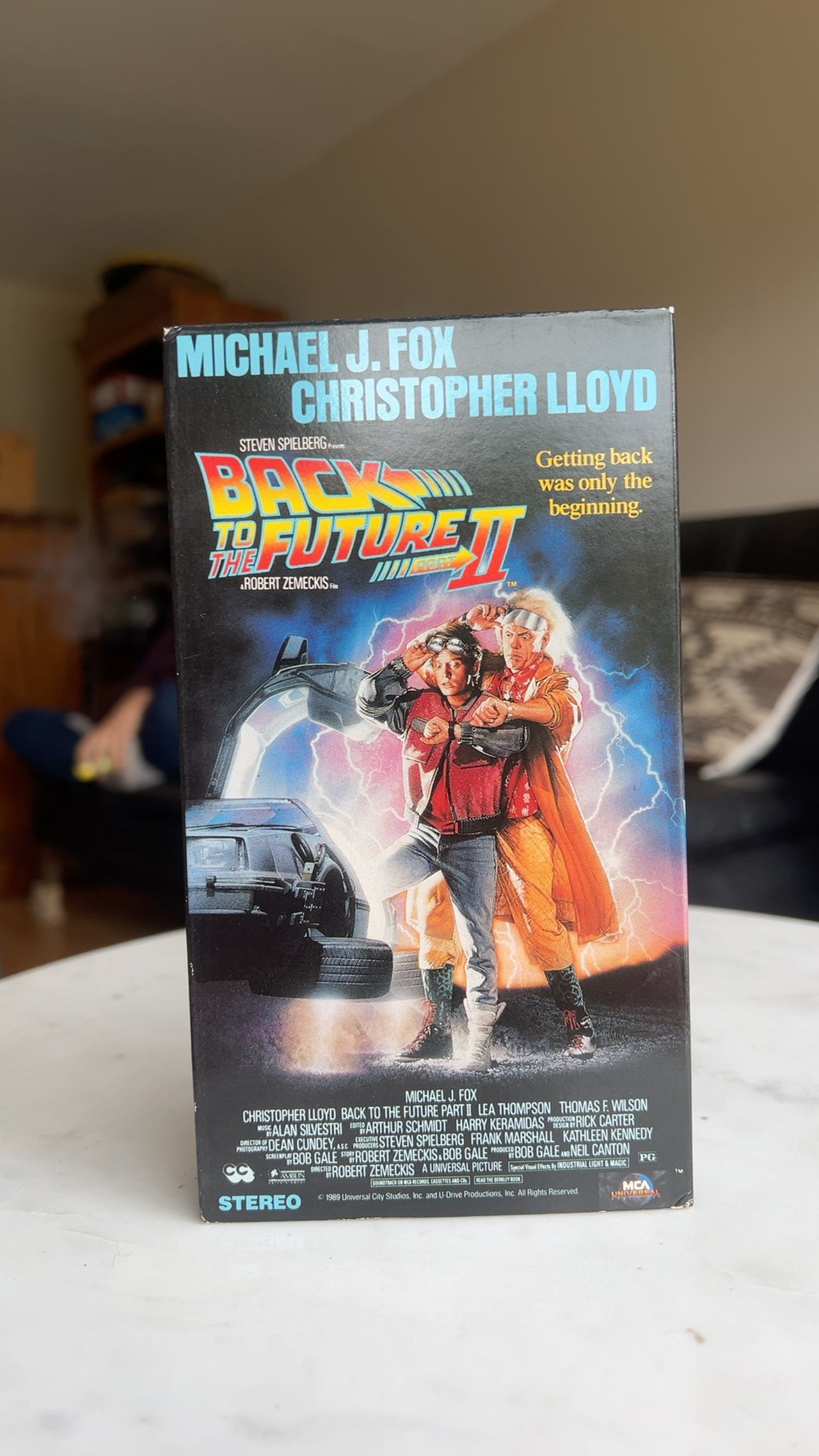 Back to the Future Part II VHS