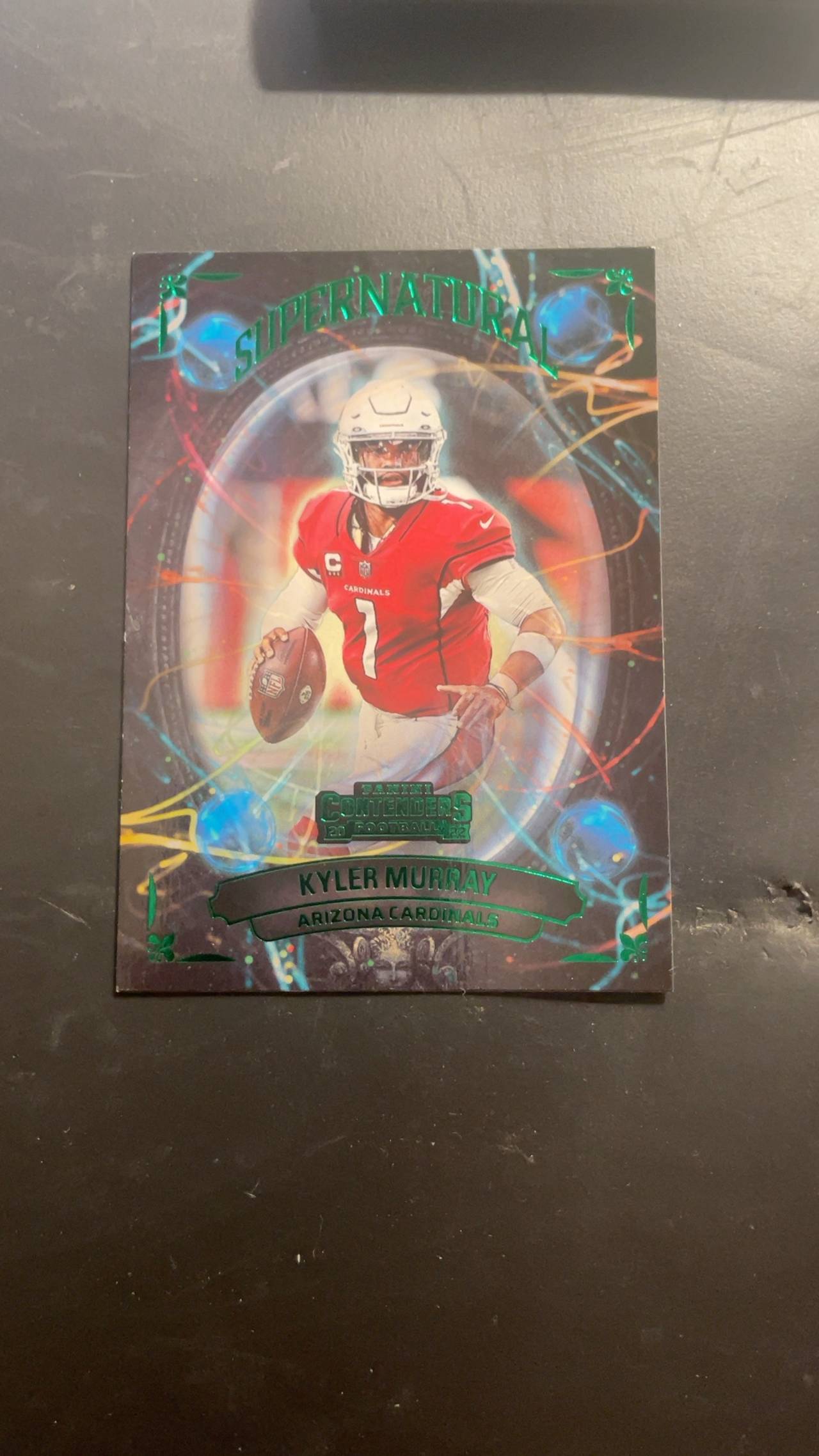 Panini Contenders Supernatural Emerald Kyler Murray Card