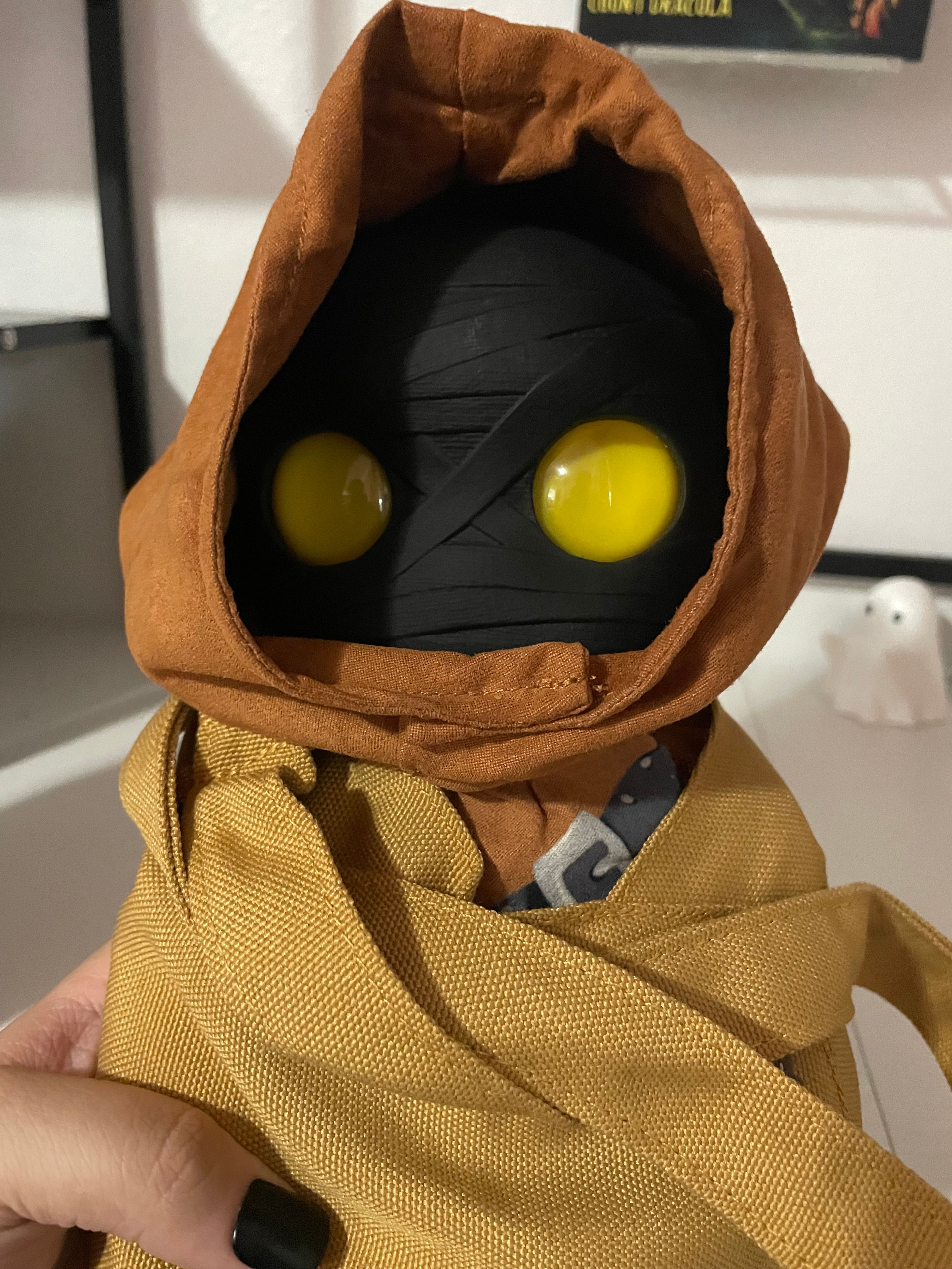 Mattel Star Wars Galactic Pals Jawa 11-Inch Plush with Satchel