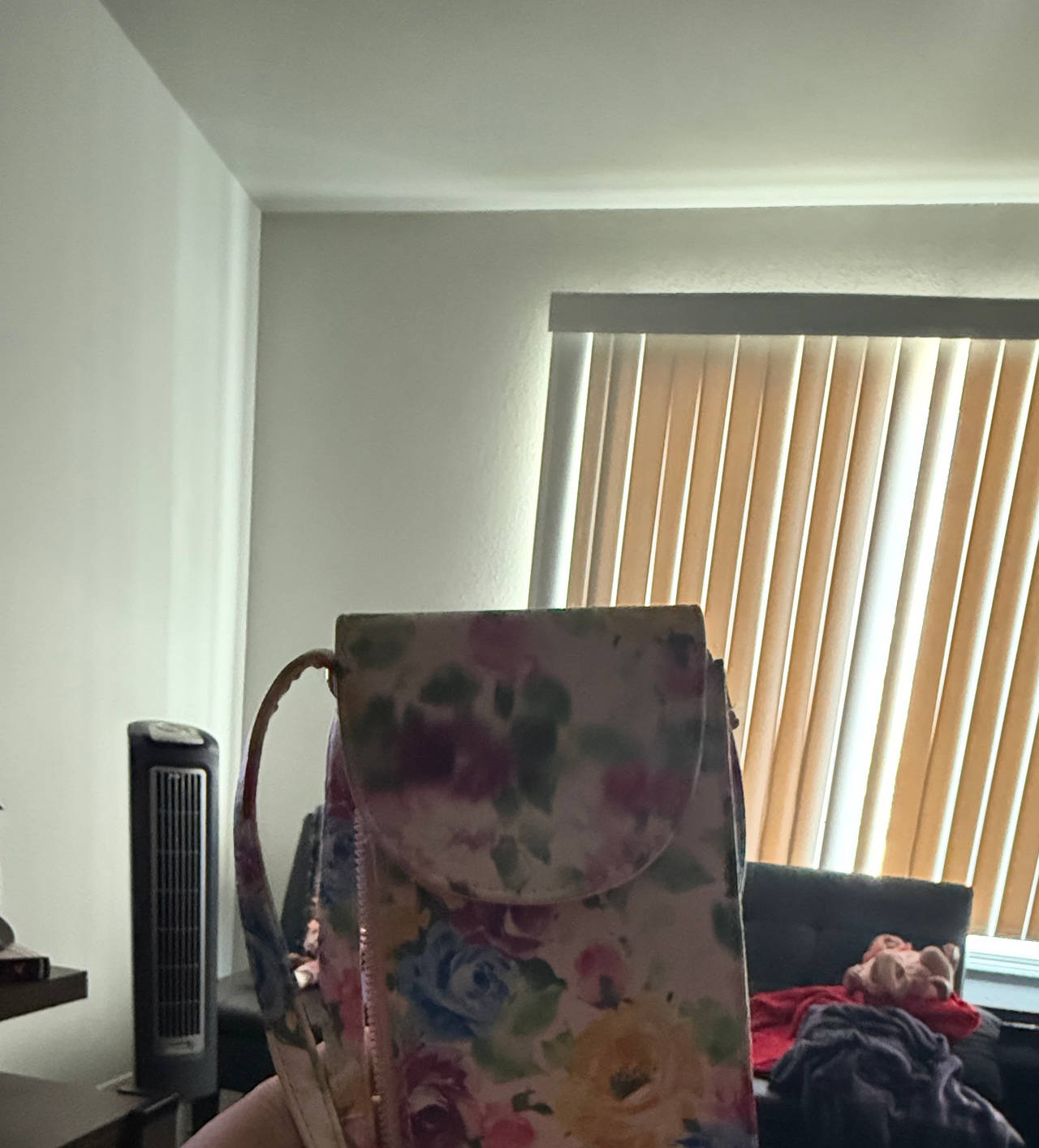 Floral Print Crossbody Phone Purse