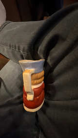 Vintage Occupied Japan Colonial Man Figural Creamer Pitcher - Image 3