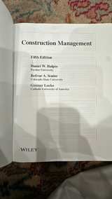 Construction Management 5th Edition - Halpin, Senior, Lucko - Image 4