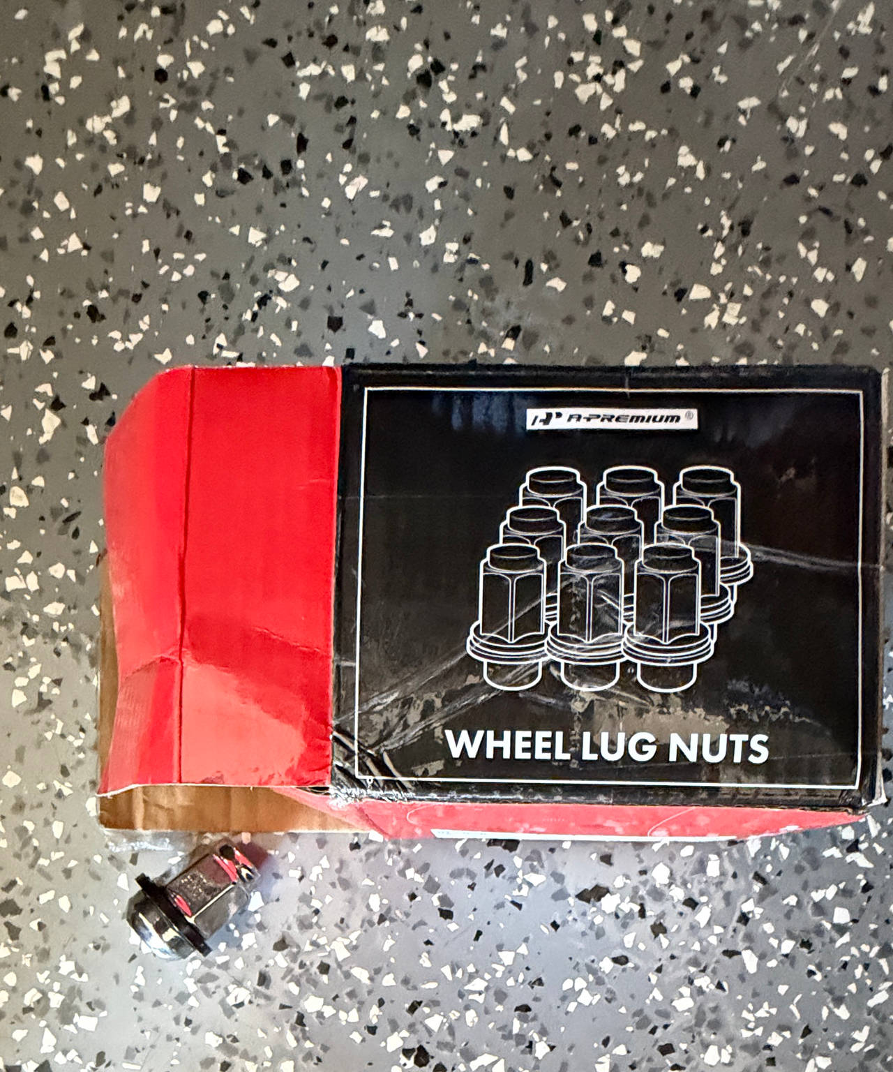 A-Premium Wheel Lug Nuts Mag Seat with Washer