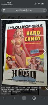 Hard Candy 1976 The LOLLIPOP GIRLS Original Movie Poster - Image 1