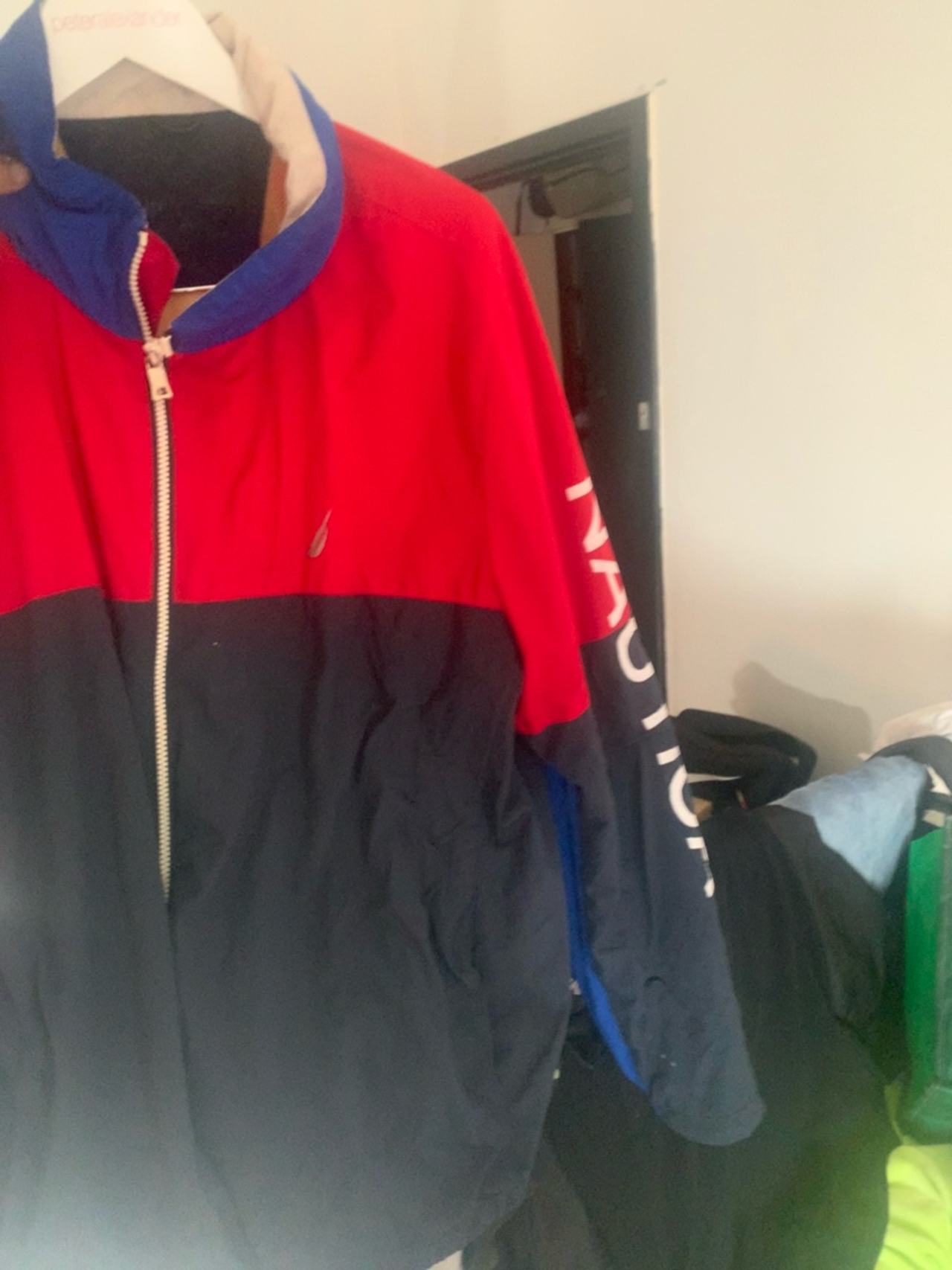 Nautica Men's Colorblock Bomber Jacket