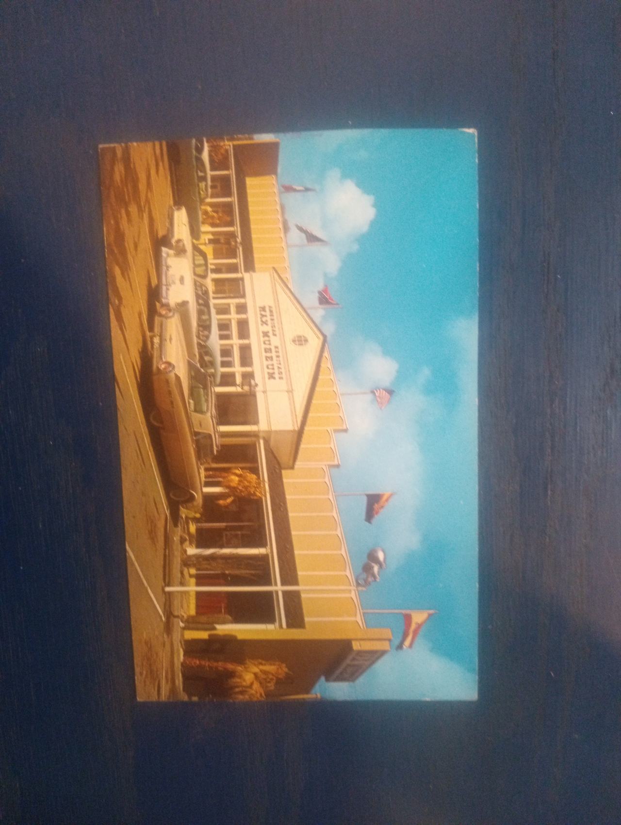 Vintage American Heritage Wax Museum Postcard Scottsdale Arizona