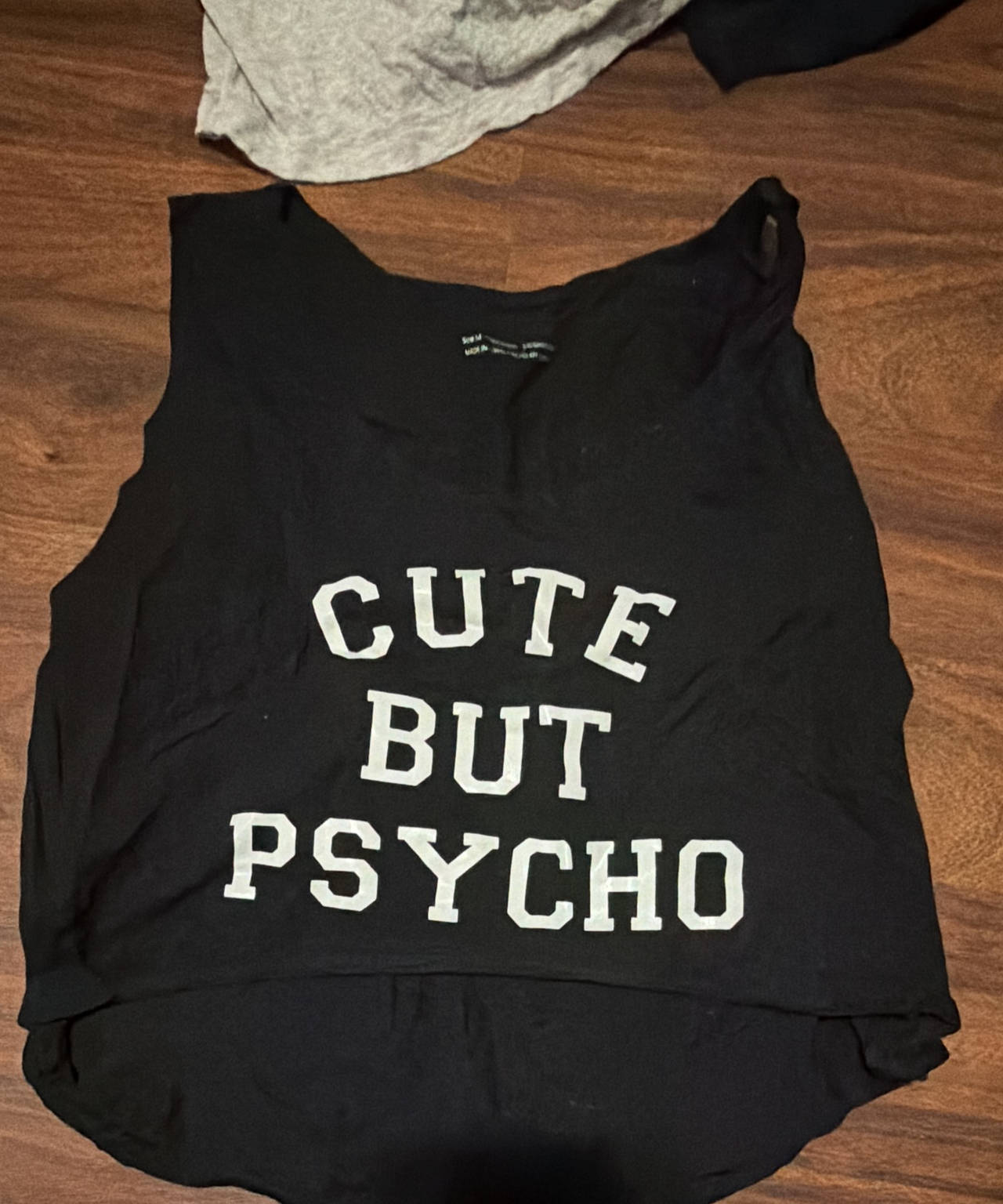 H&M Cute But Psycho Tank Top