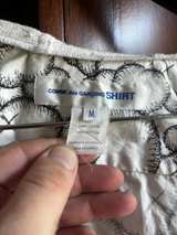 Comme des Garçons x Kaws Graphic-Print Zip-Up Hoodie White Size M - Image 7
