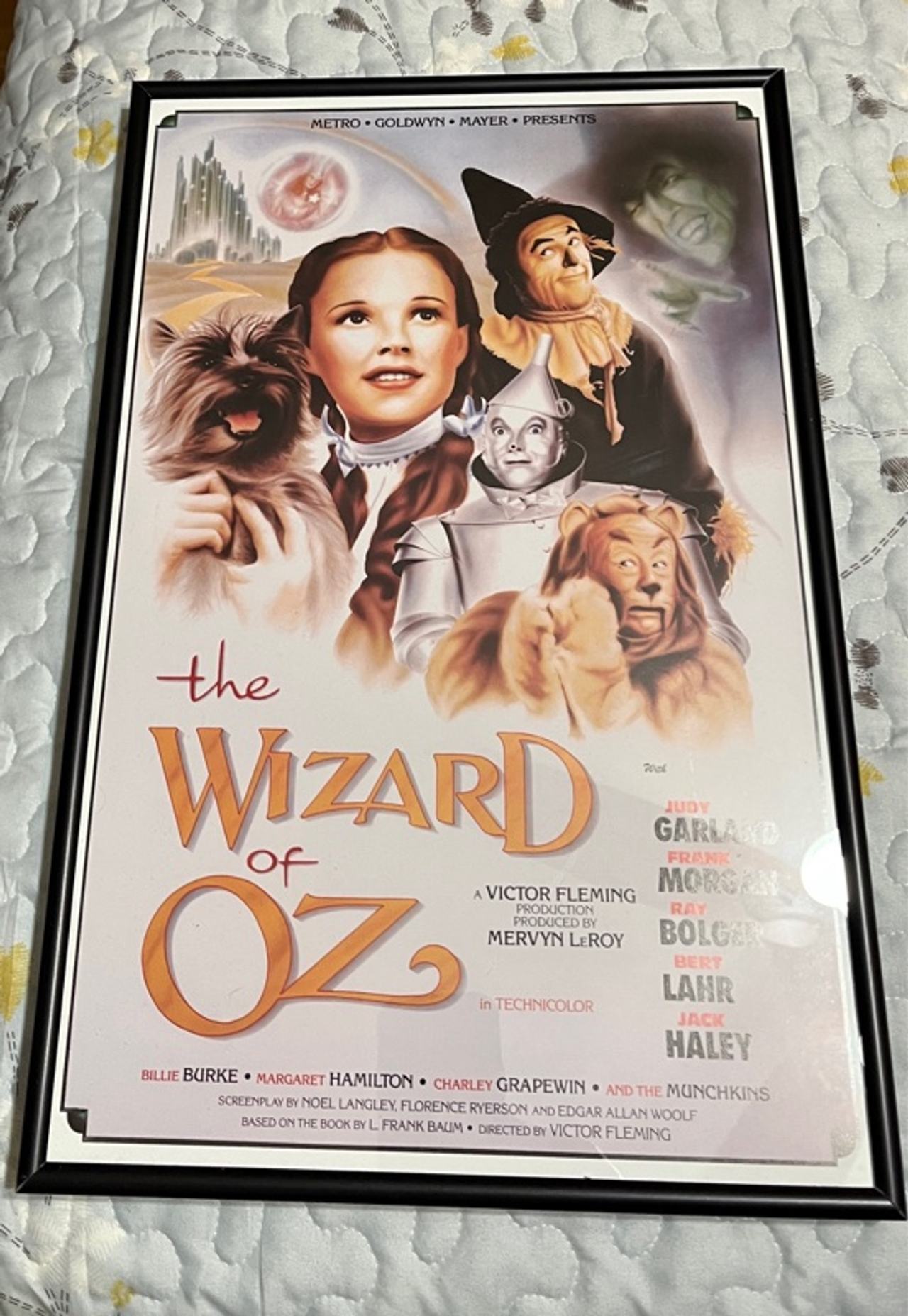 Wizard of Oz Vintage Metal Sign 16.5" x 10.5"