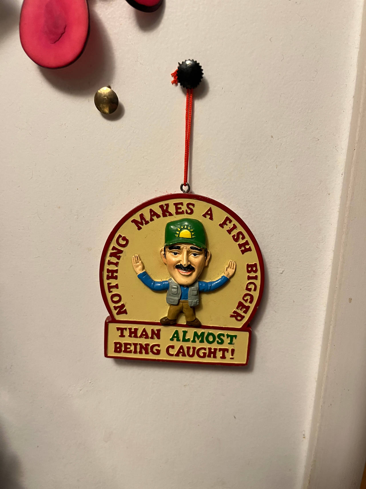 Nothing Makes a Fish Bigger Than Almost Being Caught Plaque
