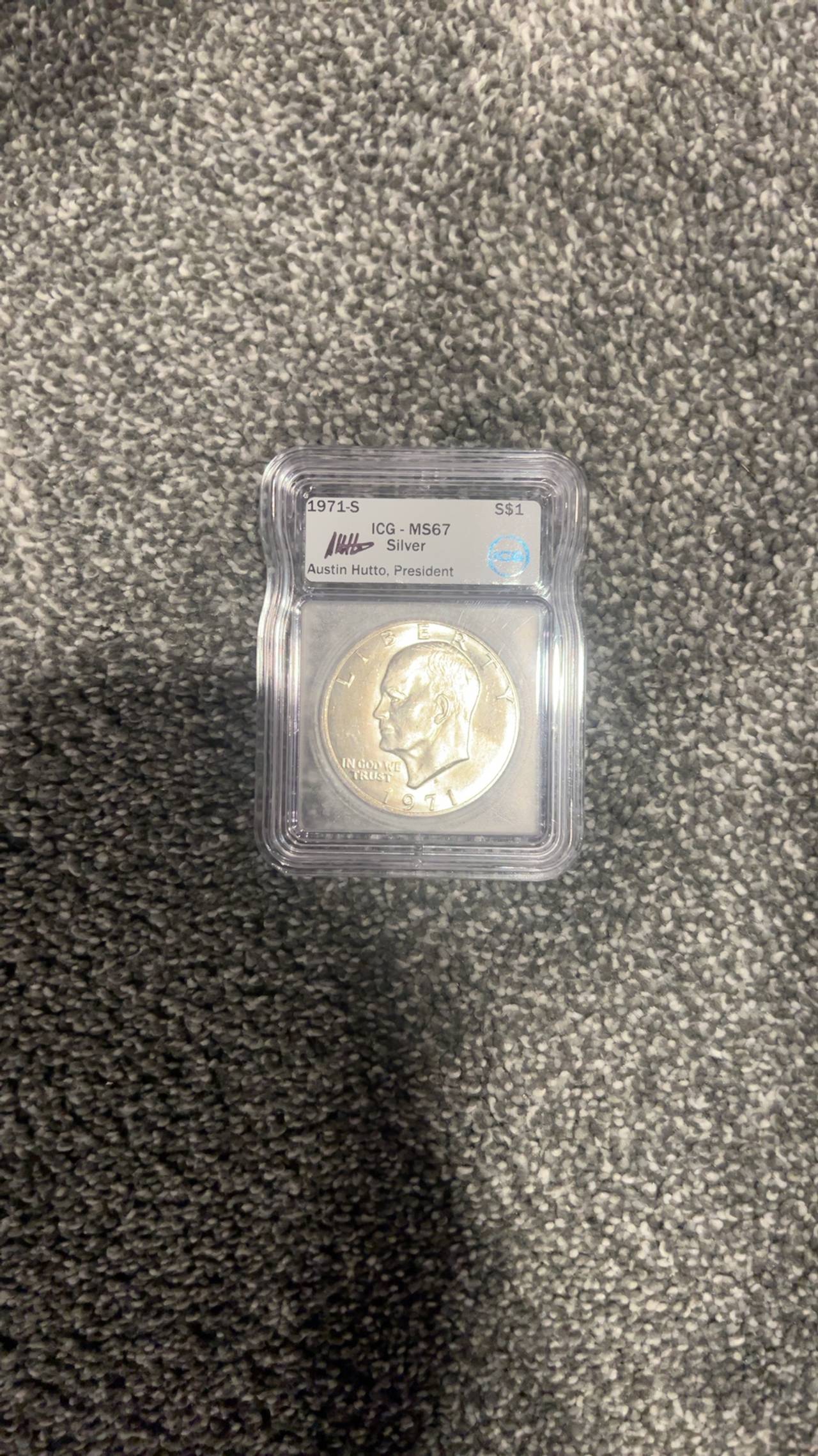 1971-S Eisenhower Silver Dollar