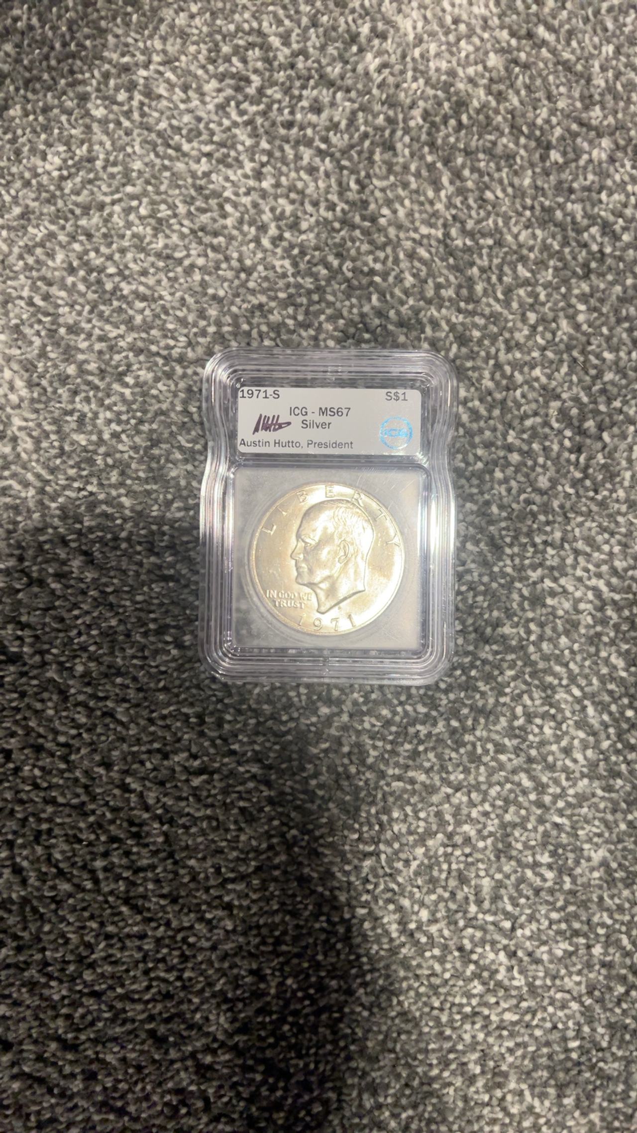 1971-S Eisenhower Silver Dollar