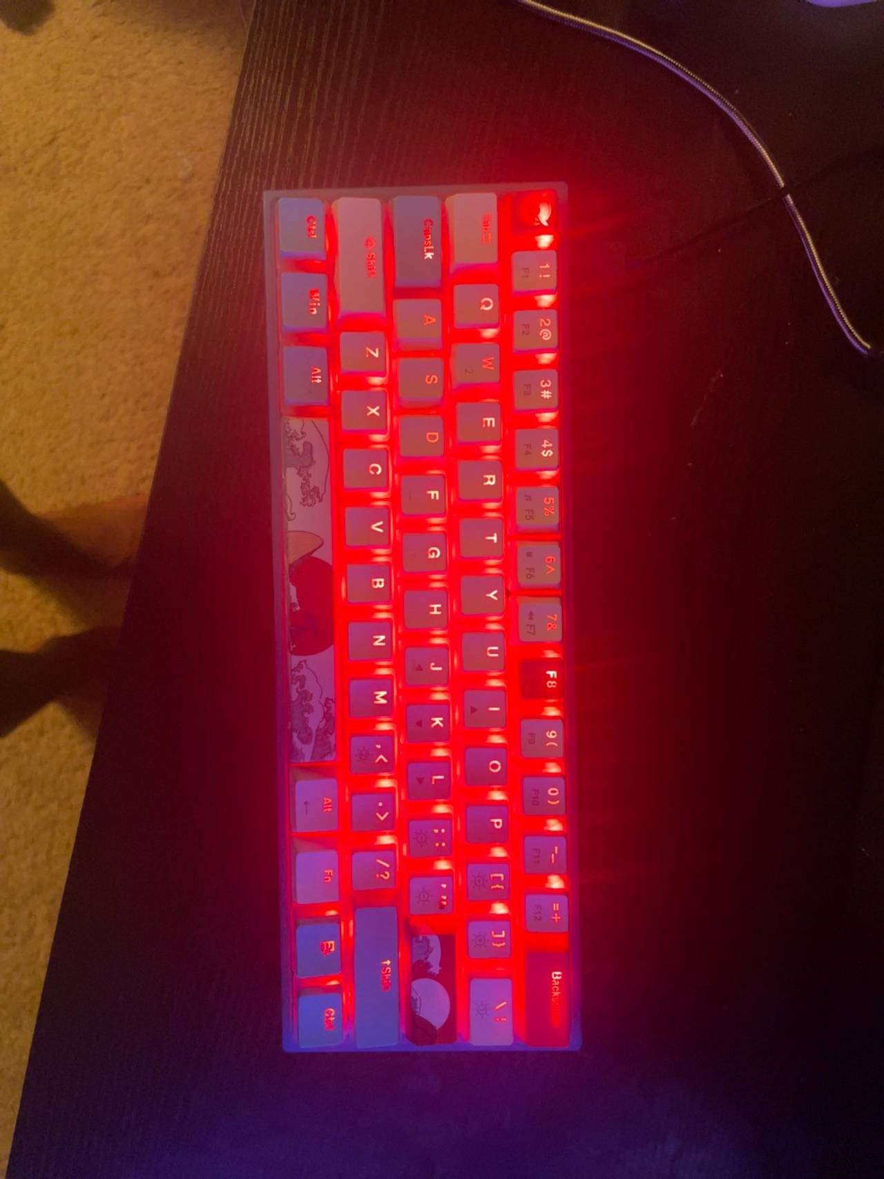 womier WK61 mechanical gaming keyboard 