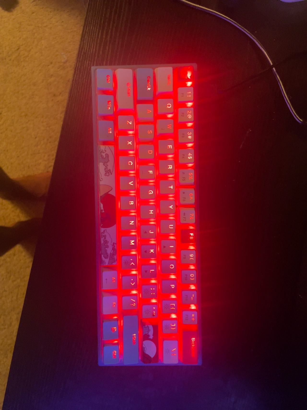 womier WK61 mechanical gaming keyboard 