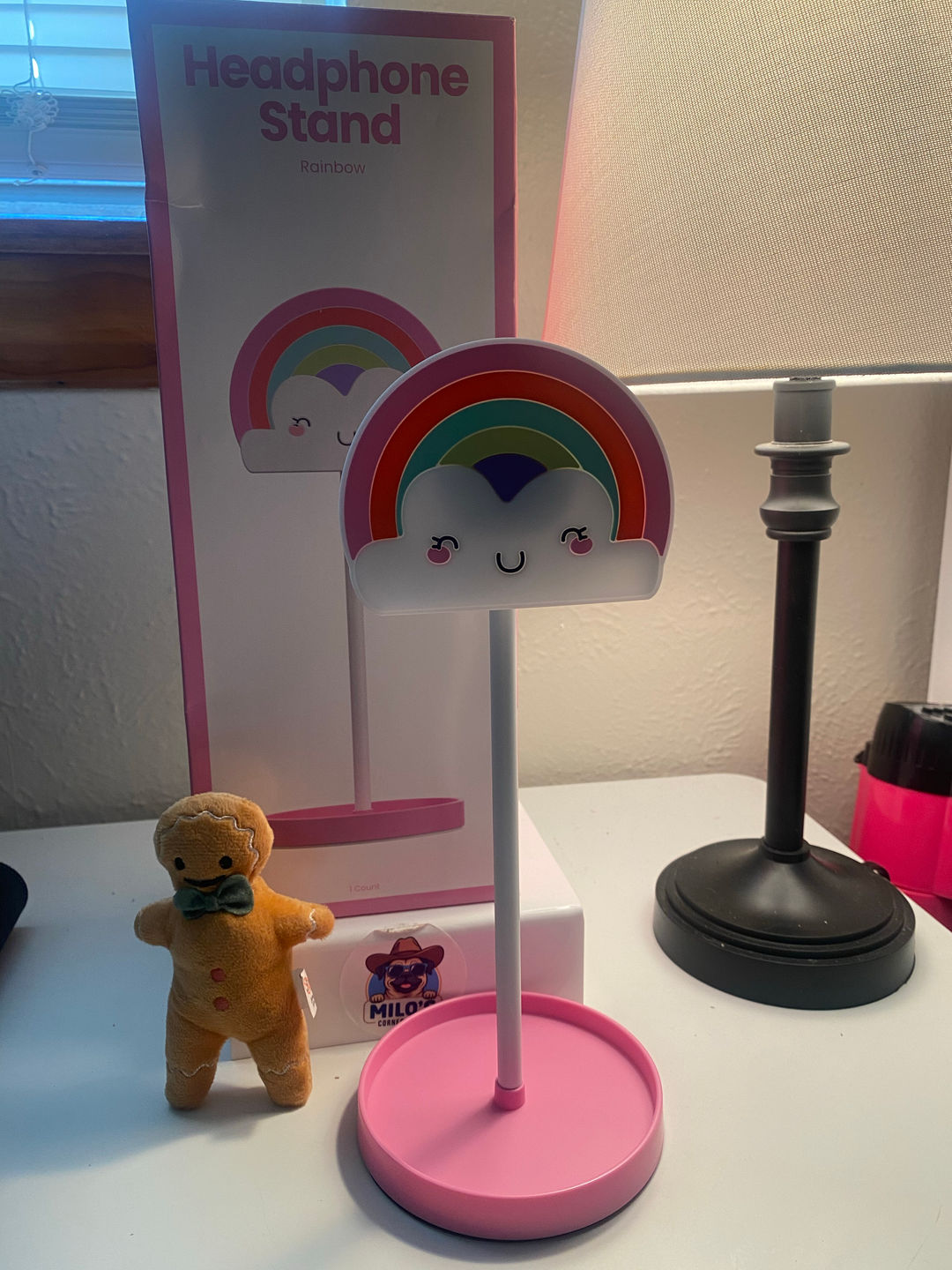 Headphone Stand Rainbow