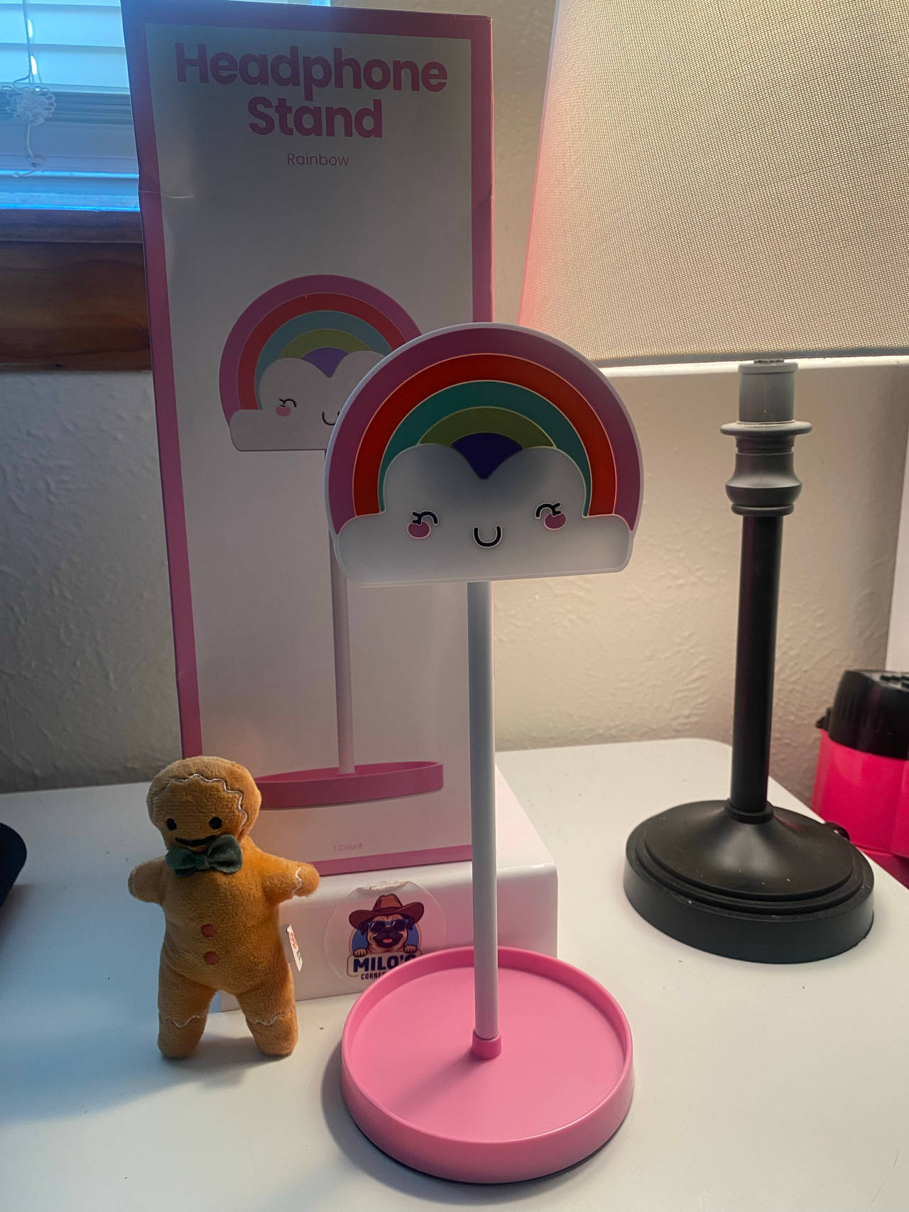 Headphone Stand Rainbow