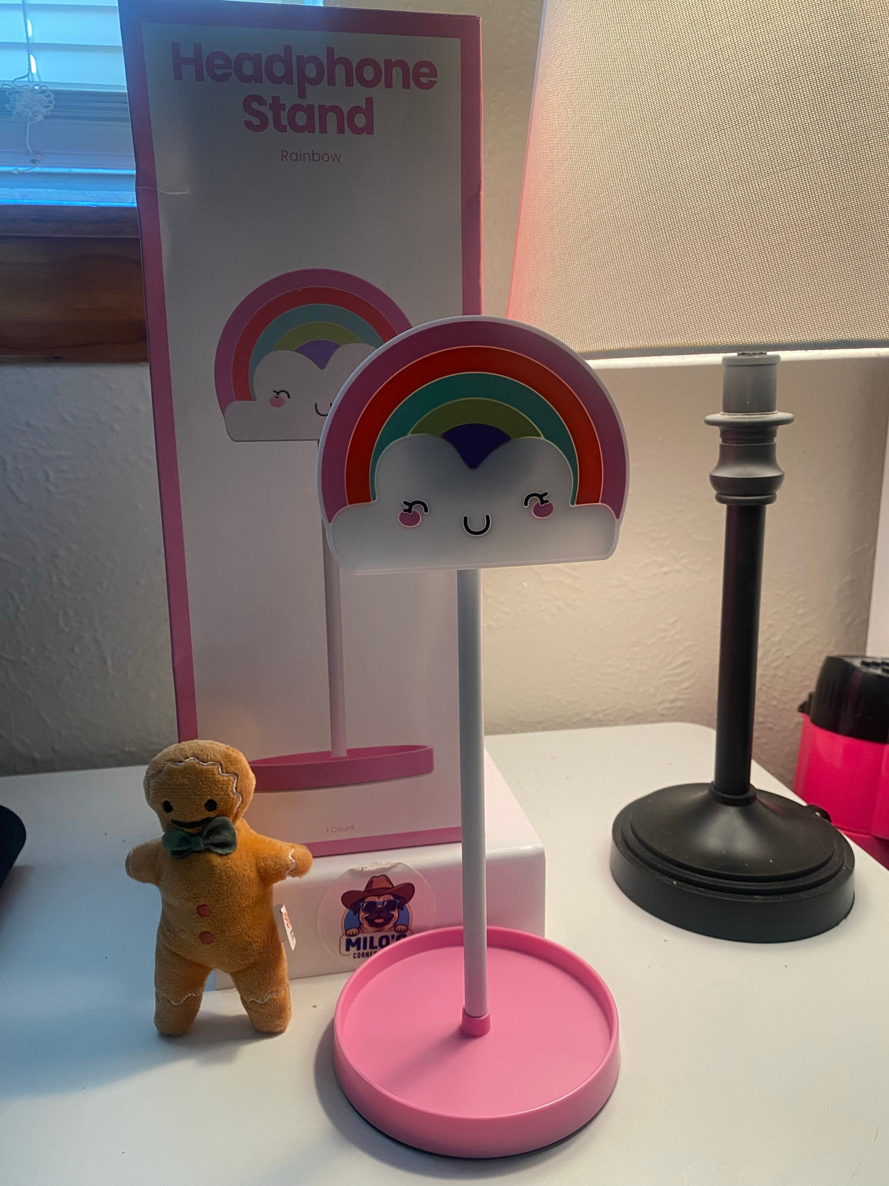 Headphone Stand Rainbow