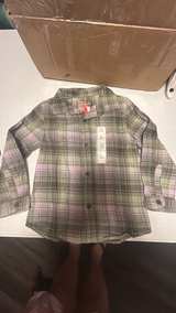 Cat & Jack Toddler Boys' Long Sleeve Plaid Button-Down Shirt - Image 2