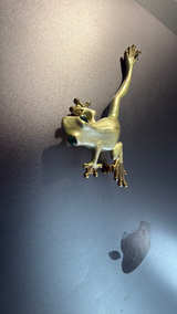 Vintage Frog Brooch Pin - Image 3
