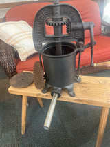 Enterprise Mfg Co. No. 25 Sausage Stuffer and Fruit Press - Image 1