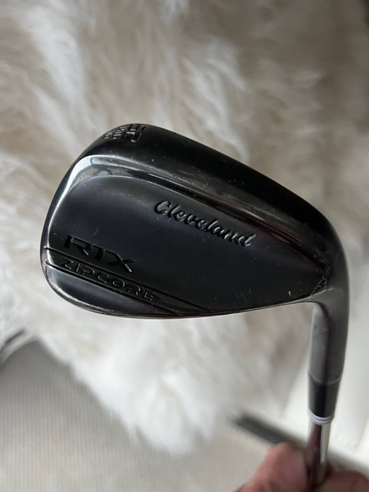Cleveland RTX 56° Wedge Black Satin Regular Flex