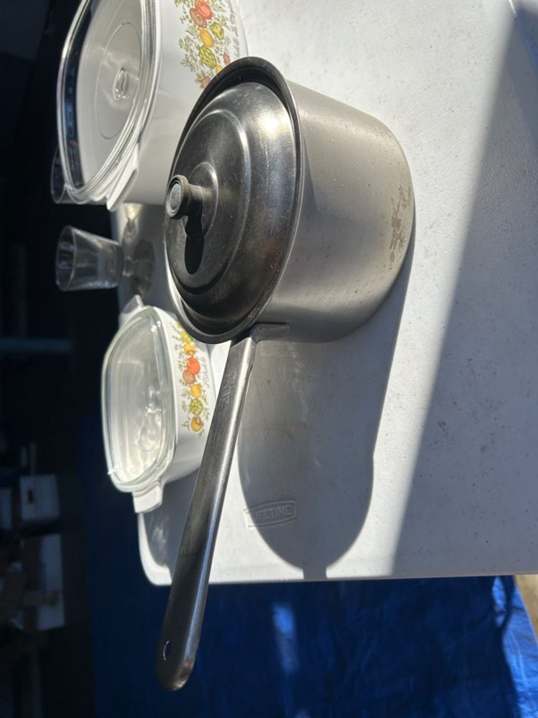 Revere Ware Stainless Steel Saucepan