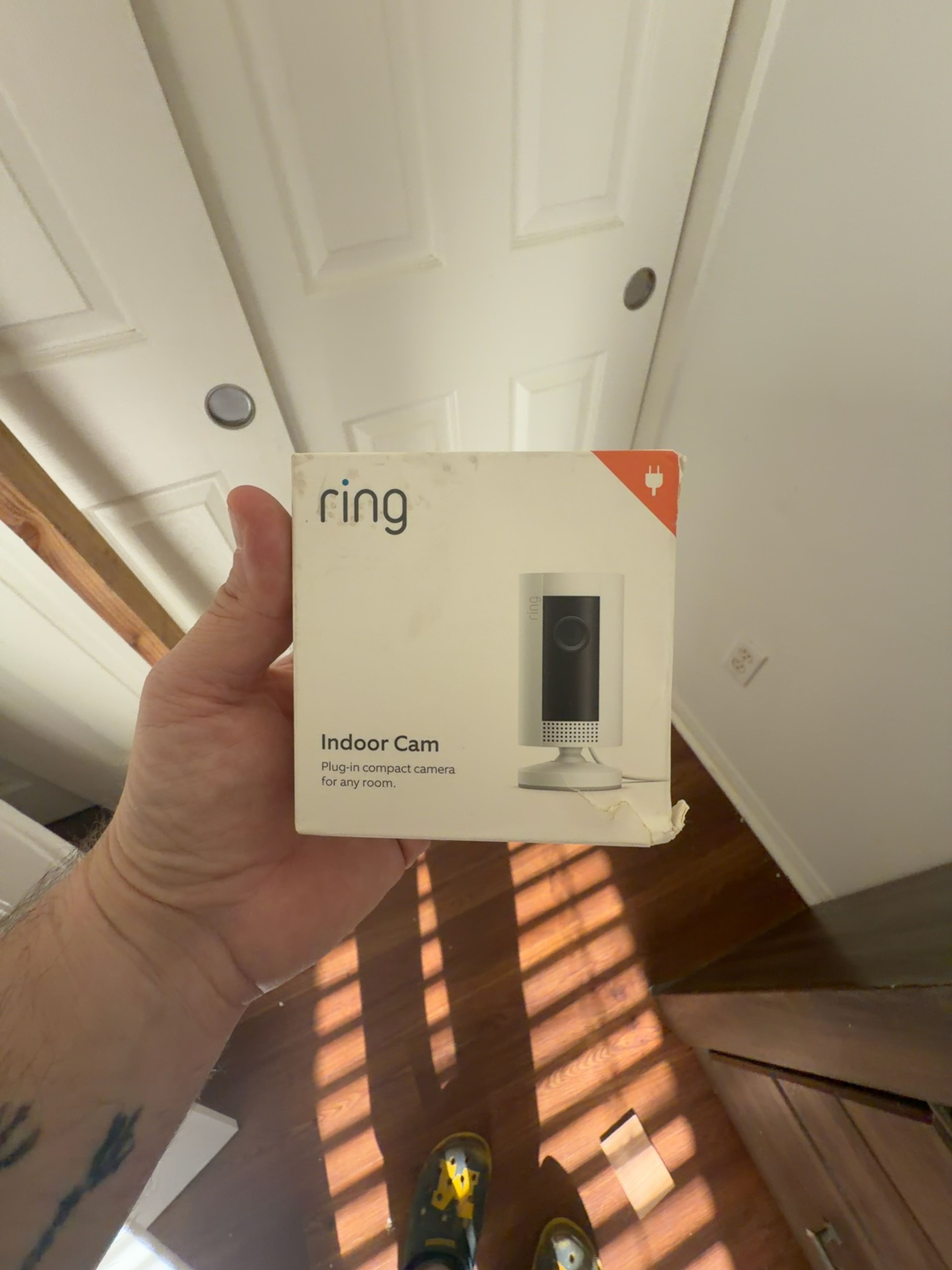 Ring Stick Up Cam Pro Plug-In White
