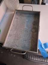 Pier 1 Galvanized Metal Serving Tray - Image 3