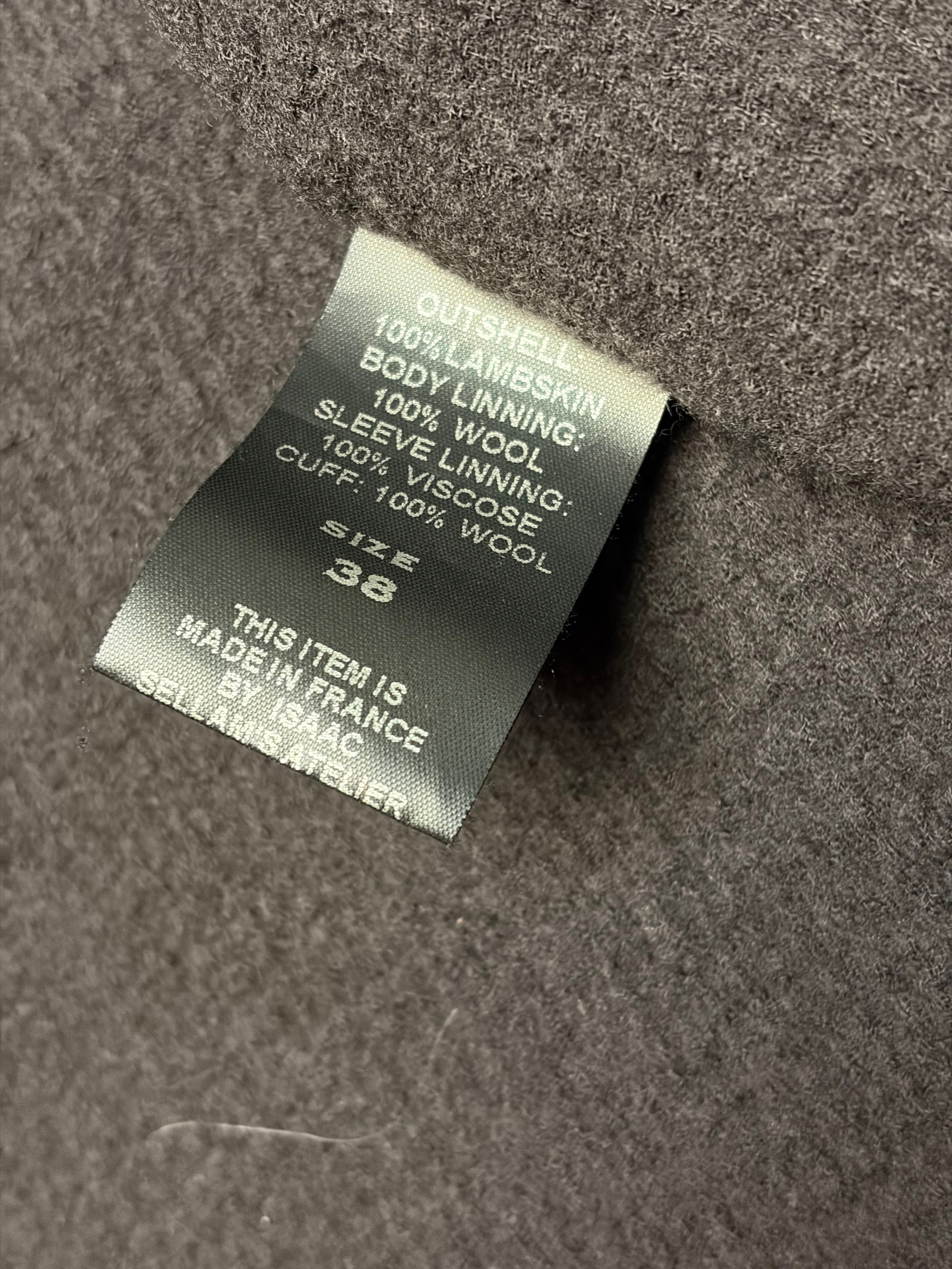 Isaac Sellam Lambskin Leather Jacket – Women’s 38 – Made in France - Image 2