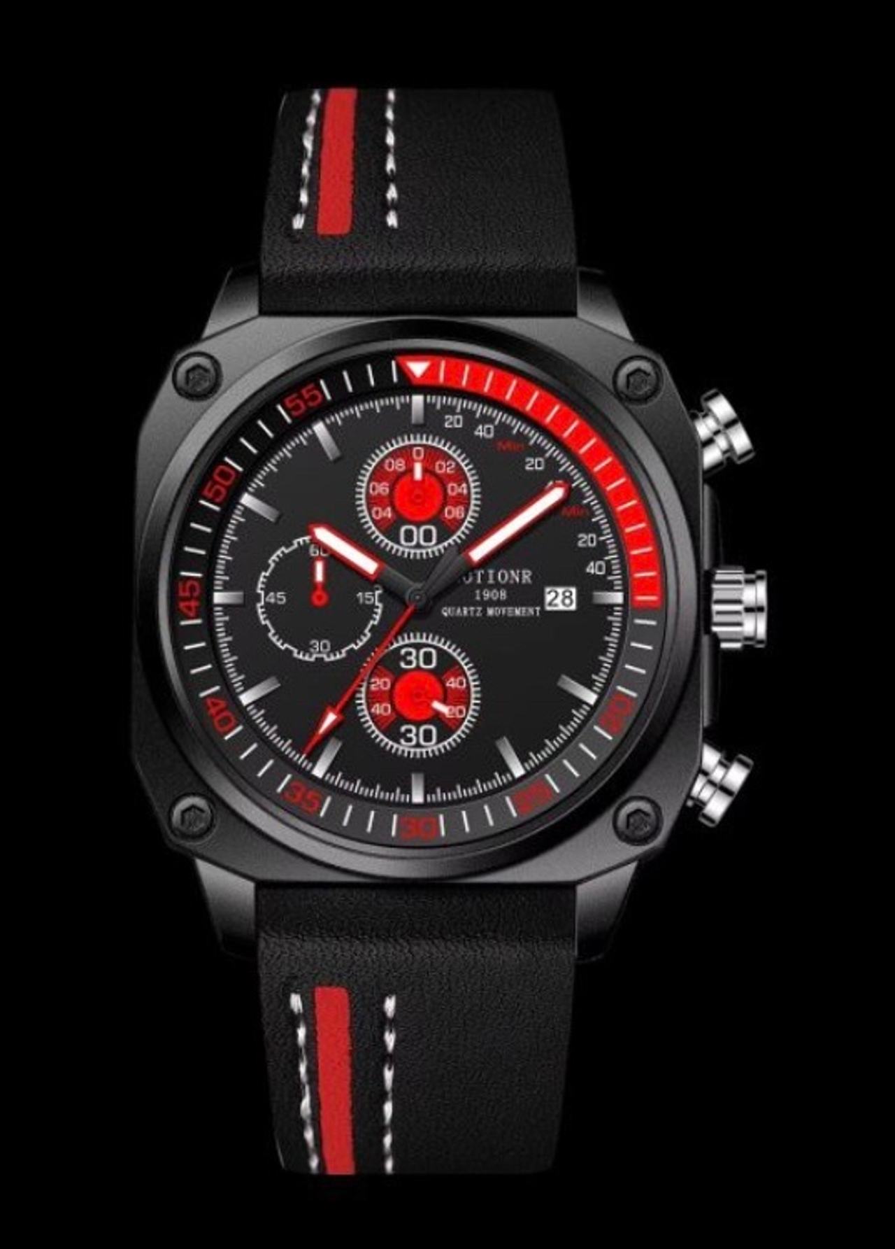 TIONR 1908 Quartz Chronograph Sport Watch