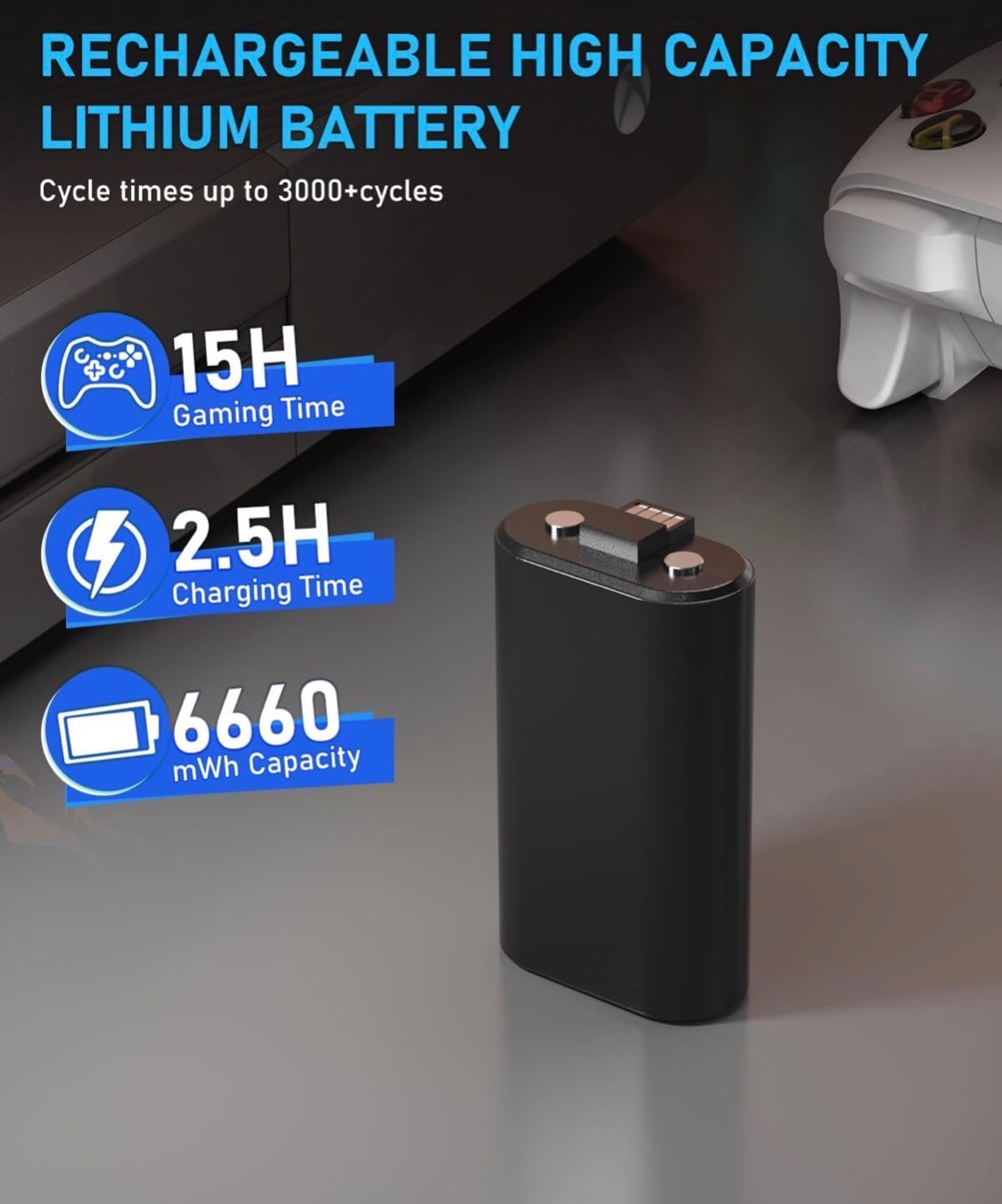 Microsoft Xbox Wireless Controller new joystick w Extremerate clicky rubberized - Image 3