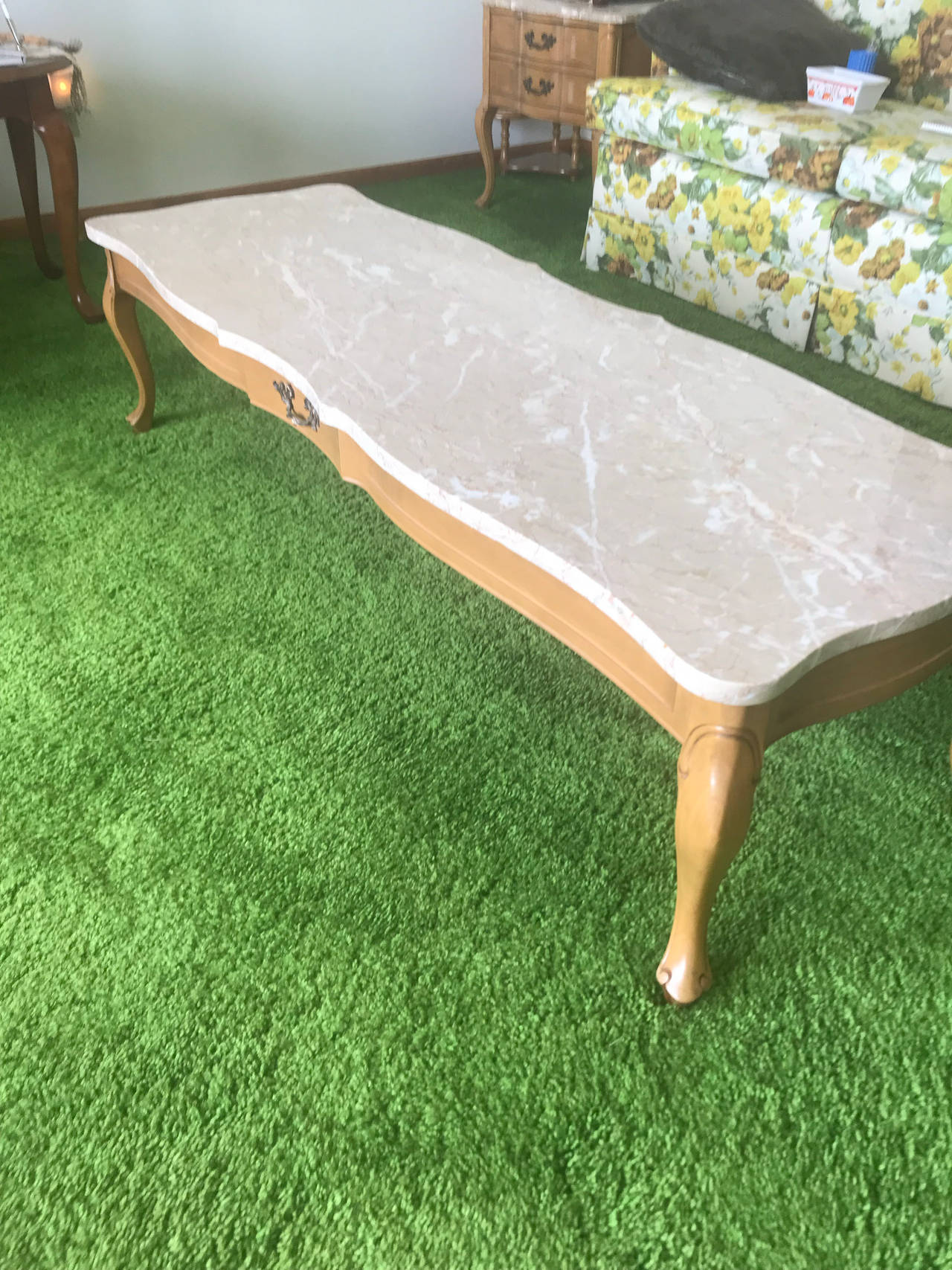 Marble Top Coffee Table
